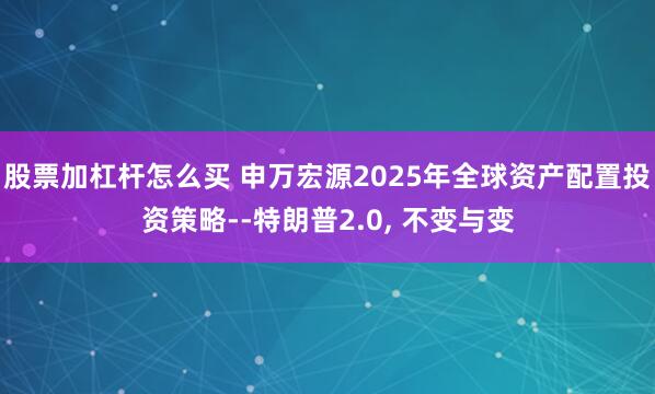 股票加杠杆怎么买 申万宏源2025年全球资产配置投资策略--特朗普2.0, 不变与变